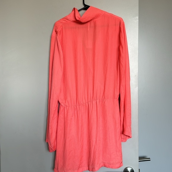 NWT Free People Simone Mini Dress in Peach Size Large - Picture 4 of 4